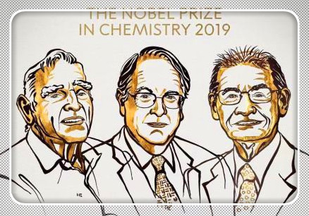 2019諾貝爾化學獎公布 3名科學家分900萬克朗獎金