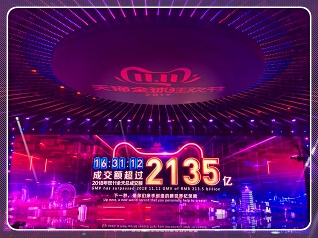 2019天貓雙十一銷售額僅用時16小時31分超去年全天